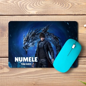 Mouse pad Lost Soul Aside personalizat cu numele - pad mouse anime 19x27 cm, 3mm, imprimare UV