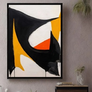 Tablou abstract modern canvas pentru living contemporan