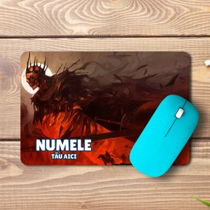 Mouse pad Tainted Grail The Fall of Avalon Wallpaper personalizat cu numele - pad mouse anime 19x27 cm, 3mm, imprimare UV