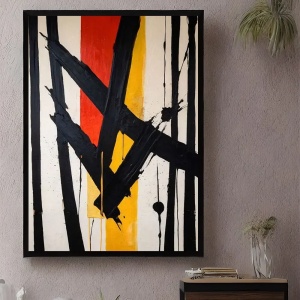 Tablou abstract modern pentru decor minimalist elegant