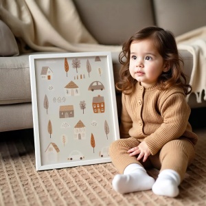 Tablou colectia Neutral - model Căsuțe