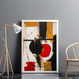 Tablou abstract modern decorativ pentru spații contemporane