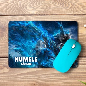 Mouse pad Elden Ring Nightreign personalizat cu numele – pad mouse anime 19x27 cm, 3mm, imprimare UV
