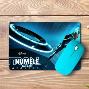 Mouse pad TRON Catalyst personalizat cu numele - pad mouse anime 19x27 cm, 3mm, imprimare UV