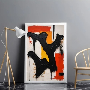 Tablou abstract modern artistic pentru decor interior
