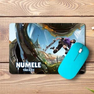 Mouse pad personalizat cu nume și Tony Hawks Pro Skater 3 + 4 Wallpaper - pad mouse anime 19x27 cm, 3mm, imprimare UV