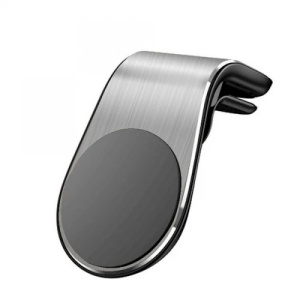Suport auto magnetic argintiu pentru telefon – suport auto universal cu prindere magnet