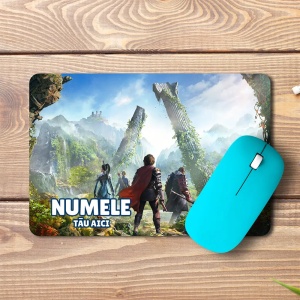 Mouse pad ArcheAge Chronicles personalizat cu numele – pad mouse anime 19x27 cm, 3mm, imprimare UV