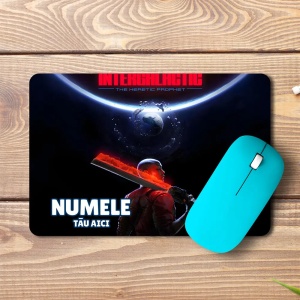 Mouse pad Intergalactic The Heretic Prophet personalizat cu numele - pad mouse anime 19x27 cm, 3mm, imprimare UV