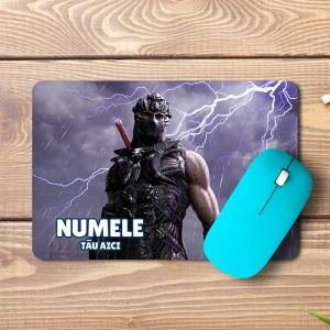 Mouse pad Yakumo Wallpaper personalizat cu numele -pad mouse anime 19x27 cm, 3mm, imprimare UV