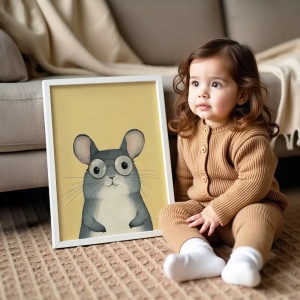 Tablou cu Ilustratii grafice - model Șoricel