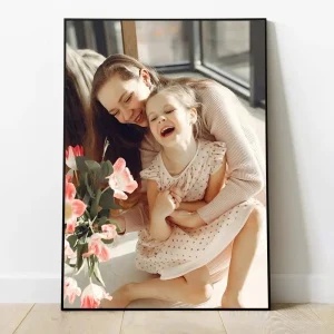 Tablou cu poza ta personalizat – tablou cu rama, cadou personalizat premium