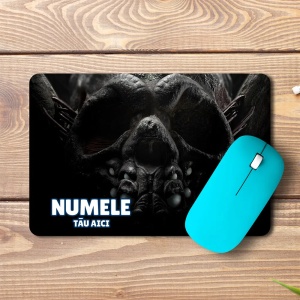 Mouse pad Abaddon personalizat cu numele – pad mouse anime 19x27 cm, 3mm, imprimare UV