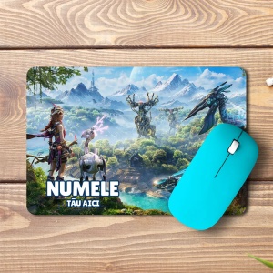 Mouse pad Light of Motiram personalizat cu numele - pad mouse anime 19x27 cm, 3mm, imprimare UV