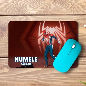 Mouse pad Marvel Rivals personalizat cu numele - pad mouse anime 19x27 cm, 3mm, imprimare UV