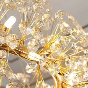 Candelabru Auriu Noblesse, Elegant tip Cerc - Img 3
