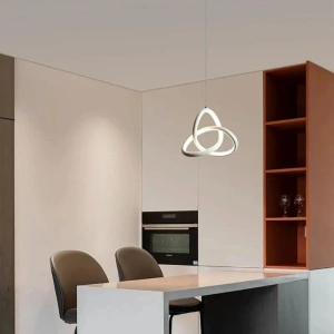 Lustra LED Hannah White Suspendata 20W - Img 3