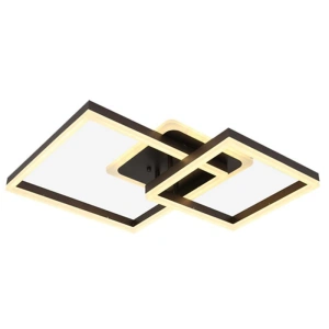 Lustra LED Maeve Brown Patrate 160W Telecomanda - Img 2