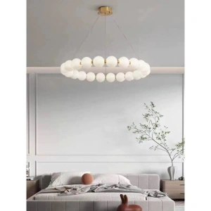 Lustra LED Moderna Sabrinne 14 Globuri Albe, 40W