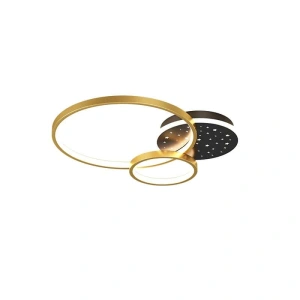 Lustra LED Sophie Gold 108W Telecomanda - Img 3