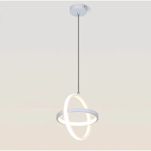 Lustra Suspendata Led Whiteaser White 2 Circle 23W
