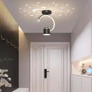 Plafoniera LED Elyssandra Black 30W - Img 3