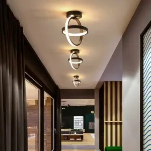 Plafoniera Led Zephyra 2 Cercuri Rotunde 23W - Img 2
