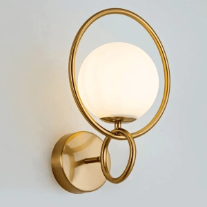 Aplica Seraphia Gold perete glob E27 - Img 3
