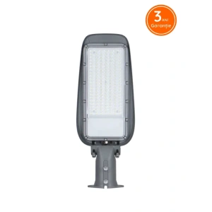 Lampa Stradala Gri Cu Led IP65150W 18000lm 6500K Brate Reglabile
