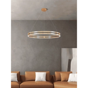 Lustra LED Aurie Fausta tip Cerc Diametru 40cm, Telecomanda