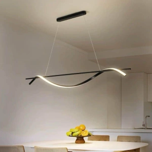 Lustra Led Black, Moderna cu Telecomanda 15x2W - Img 3