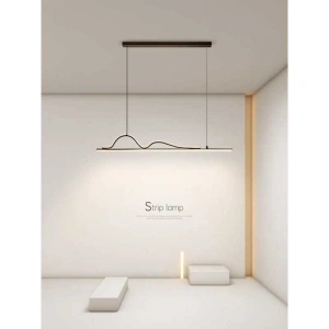 Lustra LED Enry 78W 120cm Telecomanda