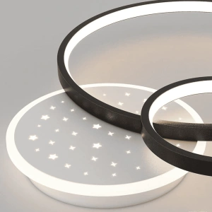 Lustra LED Thalia Black 108W Telecomanda 2.4G - Img 3