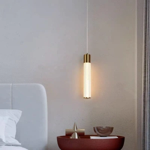 Pendul Auriu Aziza H1000 5×2w