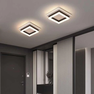 Plafoniera Led Elliana Black Patrat 41W - Img 5