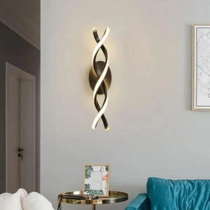 Aplica LED Elentia Infinity Black 43CM 40W