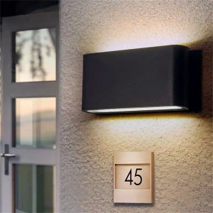 Aplica LED Eliza Black Exterior Wall 6W - Img 2