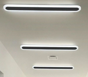 Aplica LED Ilythia Black Bara 40cm 30W - Img 2