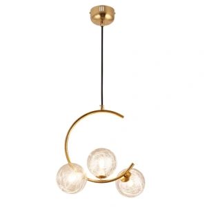 Lustra Aurie, 3 Surse de Lumina, E27 3*60W