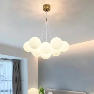 Lustră de Lux Anthea cu Globuri 13 Surse de Iluminare - Img 2