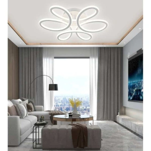 Lustra LED Alba Kelsey cu Telecomanda, 230W - Img 2