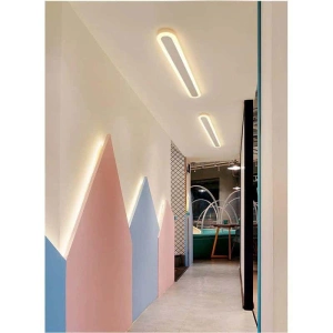 Lustra LED Bara Alba Imogen 80cm, 40W - Img 3