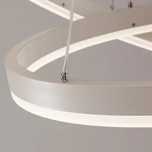 Lustra LED Ella White 2 becuri telecomanda 100W - Img 2