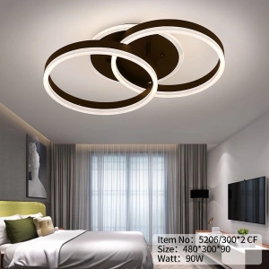 Lustra LED Maro Noctis 2 Cercuri D480 90w