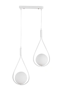 Lustra tip Pendul Rowene 3 Globuri Albe E14