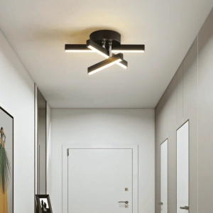 Plafoniera LED Eleanora Modern Black 24W - Img 3