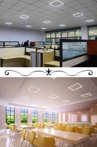 Rama Led Alba Cressen 48W, 60×60, 6500k - Img 2