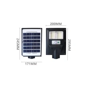 Lampa Incarcare Solara 40w, 108 Leduri Senzor De Lumina, Miscare