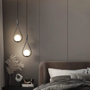 Lustra 2 Becuri E14 Ava Finesse Elegance Black - Img 2