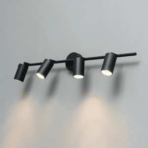 Lustra Gabrielle Spot LED Black 58cm 4x10w - Img 4